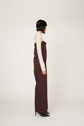 "Shenandoah" jumpsuit (Brown)