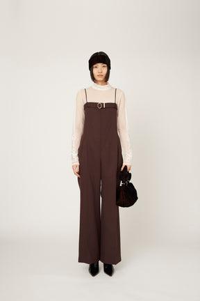 "Shenandoah" jumpsuit (Brown)