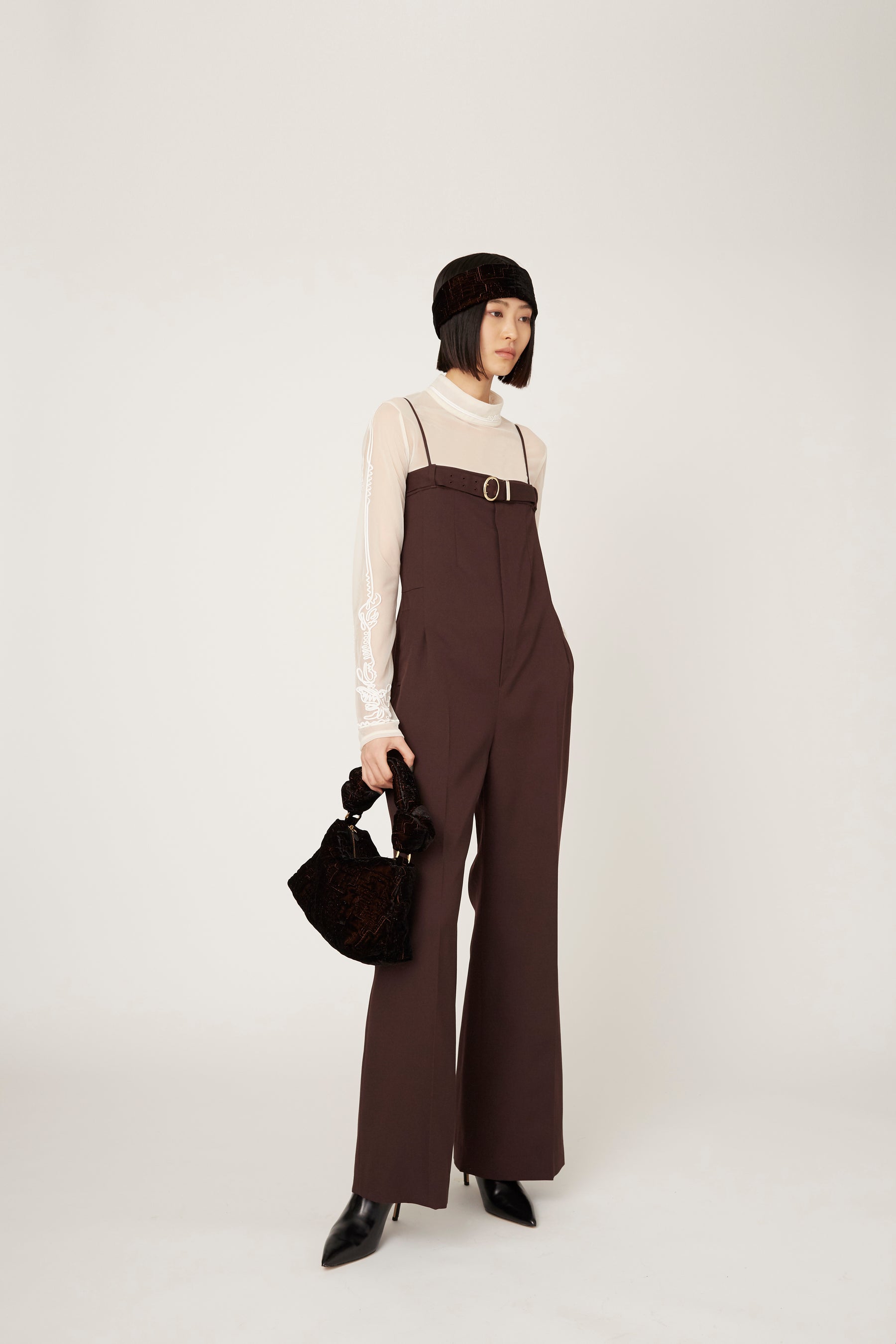 "Shenandoah" jumpsuit (Brown)