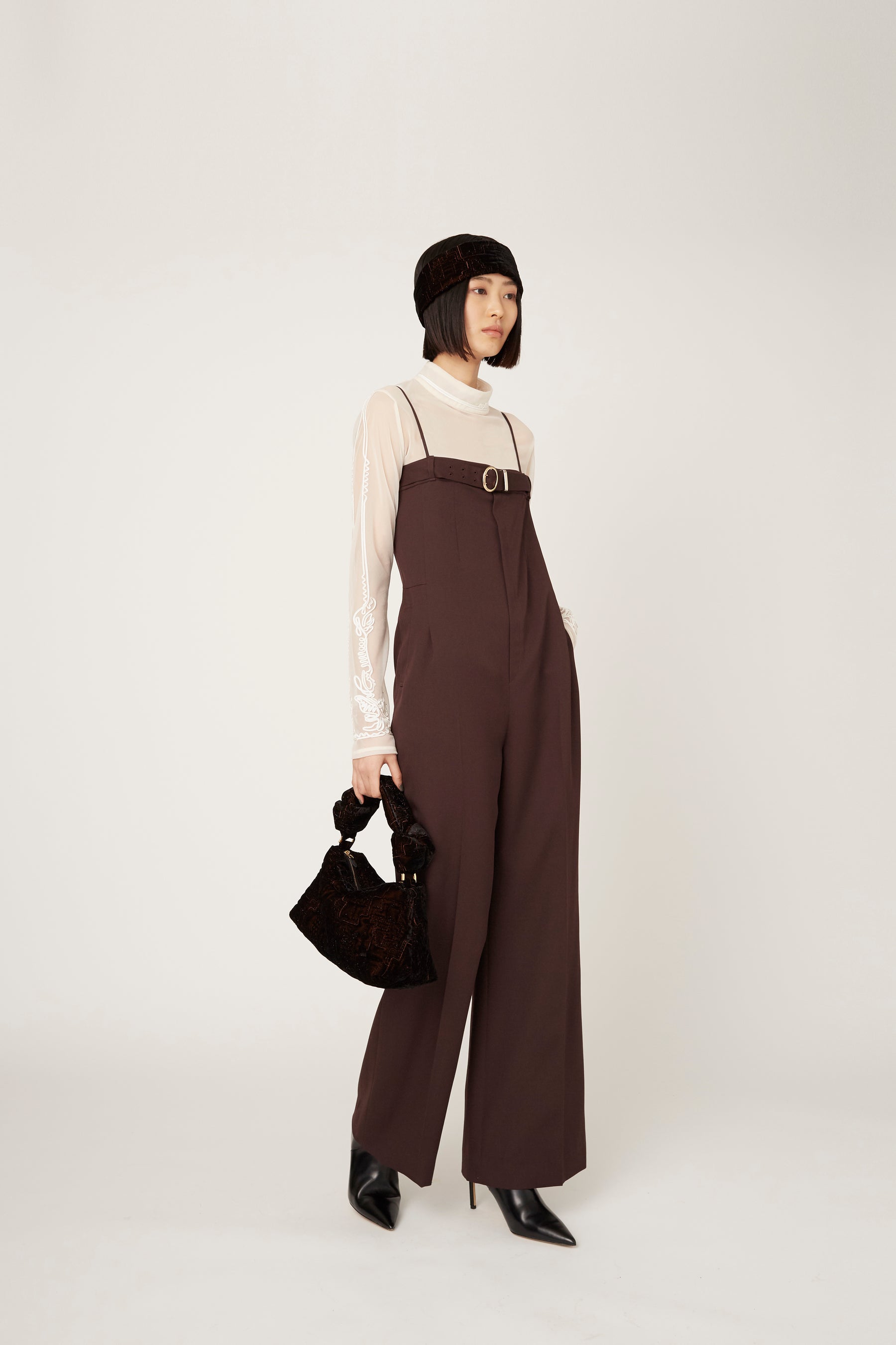 "Shenandoah" jumpsuit (Brown)