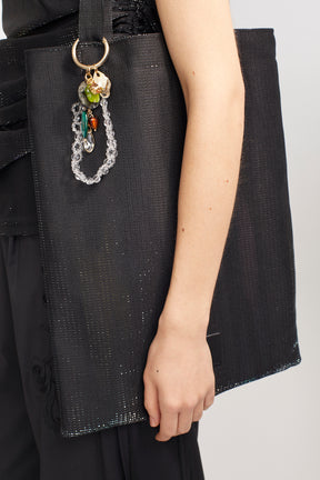 ″Effulgence″ tote bag (Black)