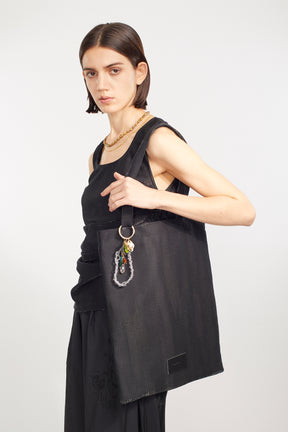 ″Effulgence″ tote bag (Black)