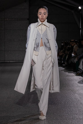 Melt trousers (White)