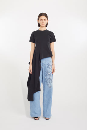 Tail jersey tops (Black)