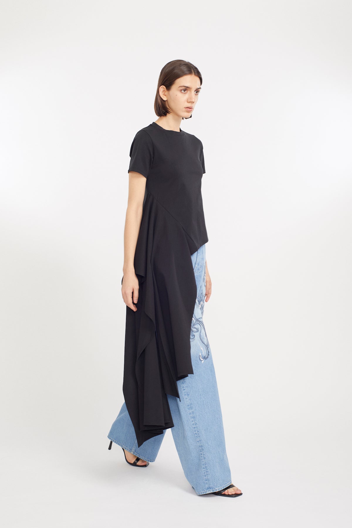 Tail jersey tops (Black)