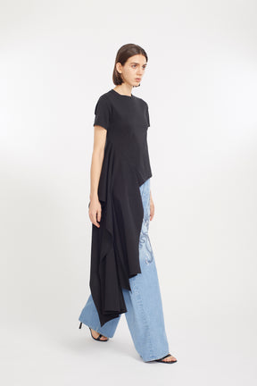 Tail jersey tops (Black)