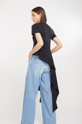 Tail jersey tops (Black)