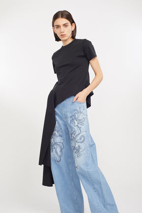 Tail jersey tops (Black)