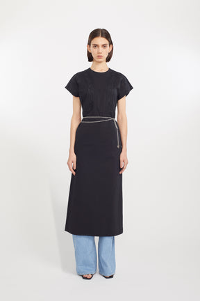 Petal chain belt (Silver)