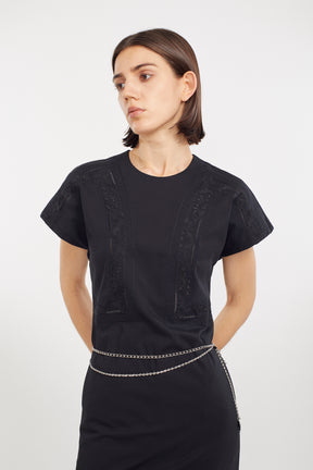 Petal chain belt (Silver)