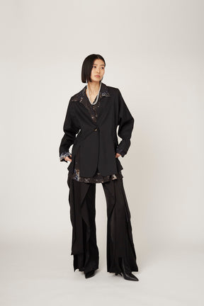 Rippling slacks (Black)