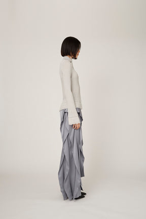 Rippling slacks (Gray)