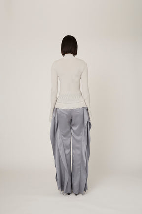 Rippling slacks (Gray)