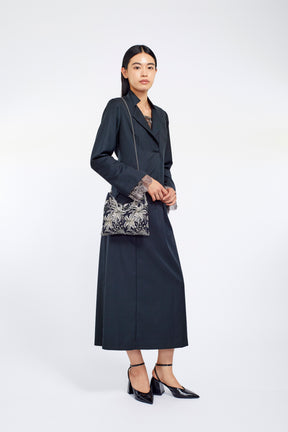 Classic lace mini bag (Black)