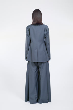 Surfacing embroidered jacket (Blue)