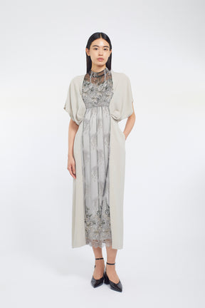 Classic lace dress (Ecru)