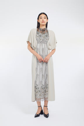 Classic lace dress (Ecru)