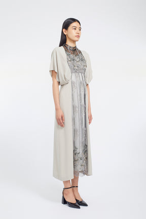Classic lace dress (Ecru)