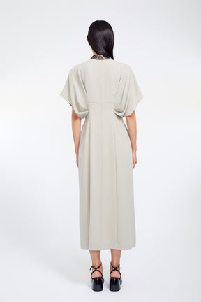 Classic lace dress (Ecru)