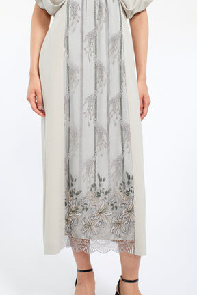 Classic lace dress (Ecru)