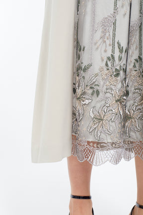 Classic lace dress (Ecru)