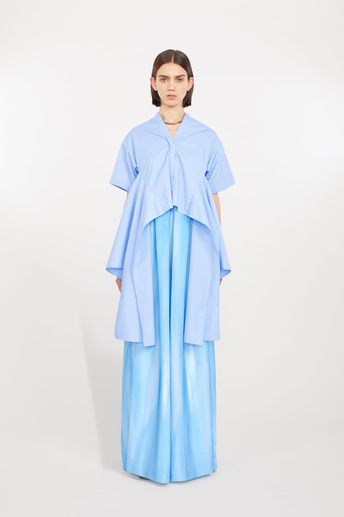 Tail shirt (Light blue)