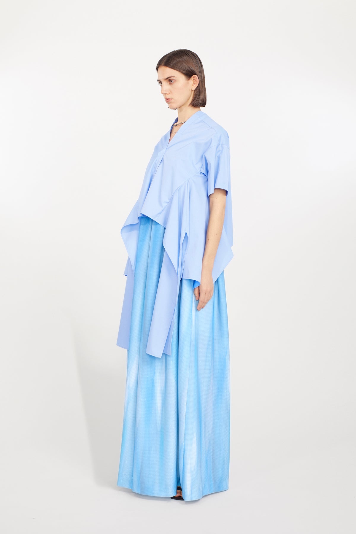 Tail shirt (Light blue)