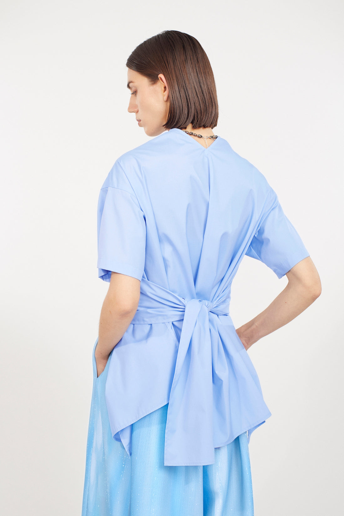 Tail shirt (Light blue)