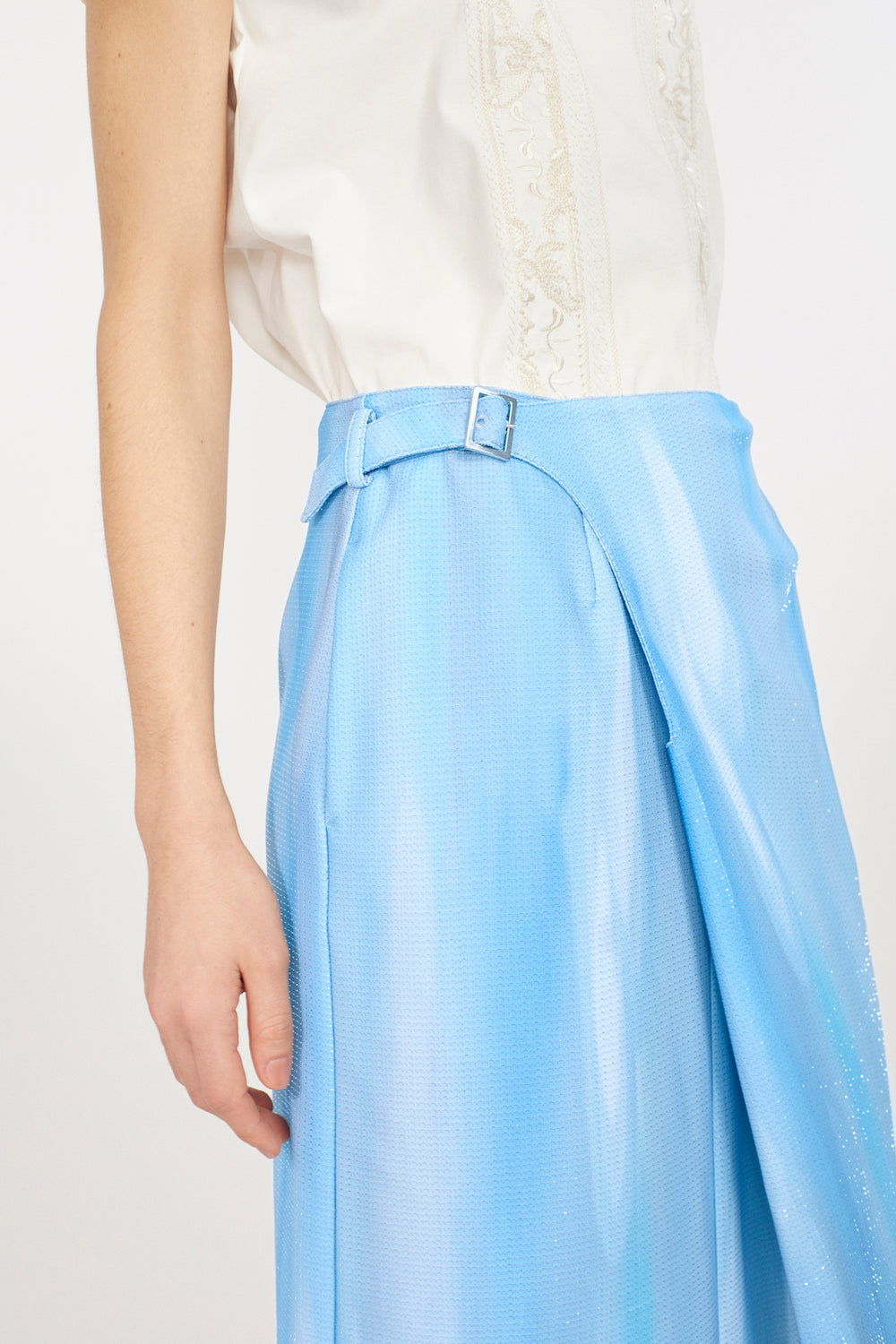 ″Effulgence″ skirt (Sky blue)