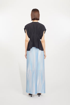 Glimmer embroidered tops (Black)