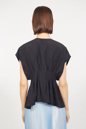 Glimmer embroidered tops (Black)