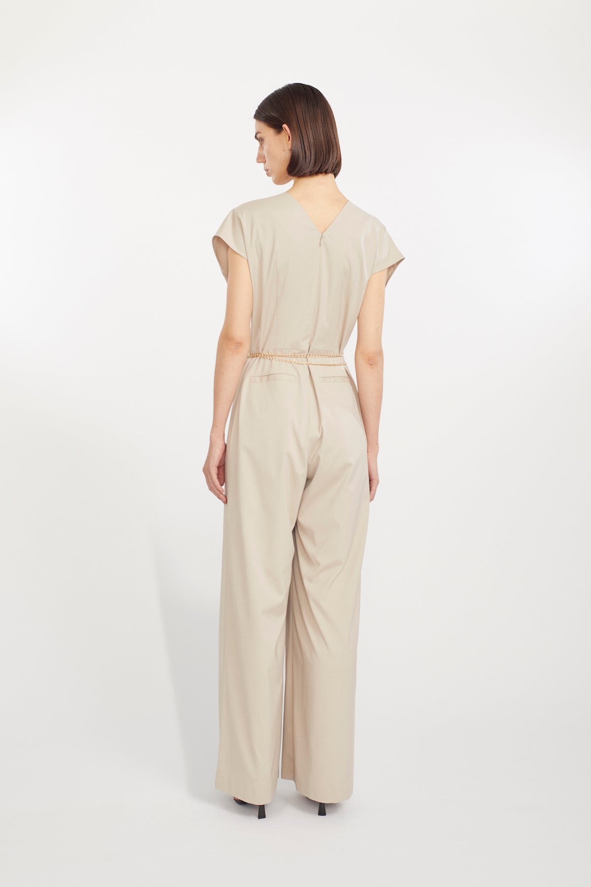 Petal chain belt (Gold)