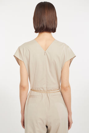 Petal chain belt (Gold)