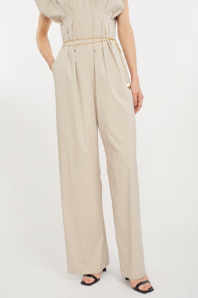 Petal chain belt (Gold)