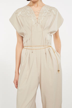 Petal chain belt (Gold)