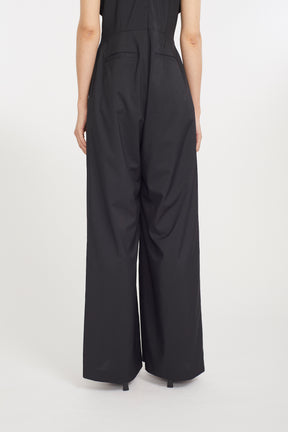 Glimmer embroidered jumpsuit (Black)