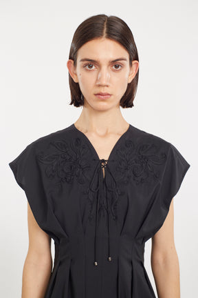 Glimmer embroidered jumpsuit (Black)