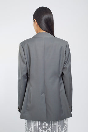Surfacing embroidered jacket (Gray)