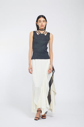 Glitter ivy tank (Black)