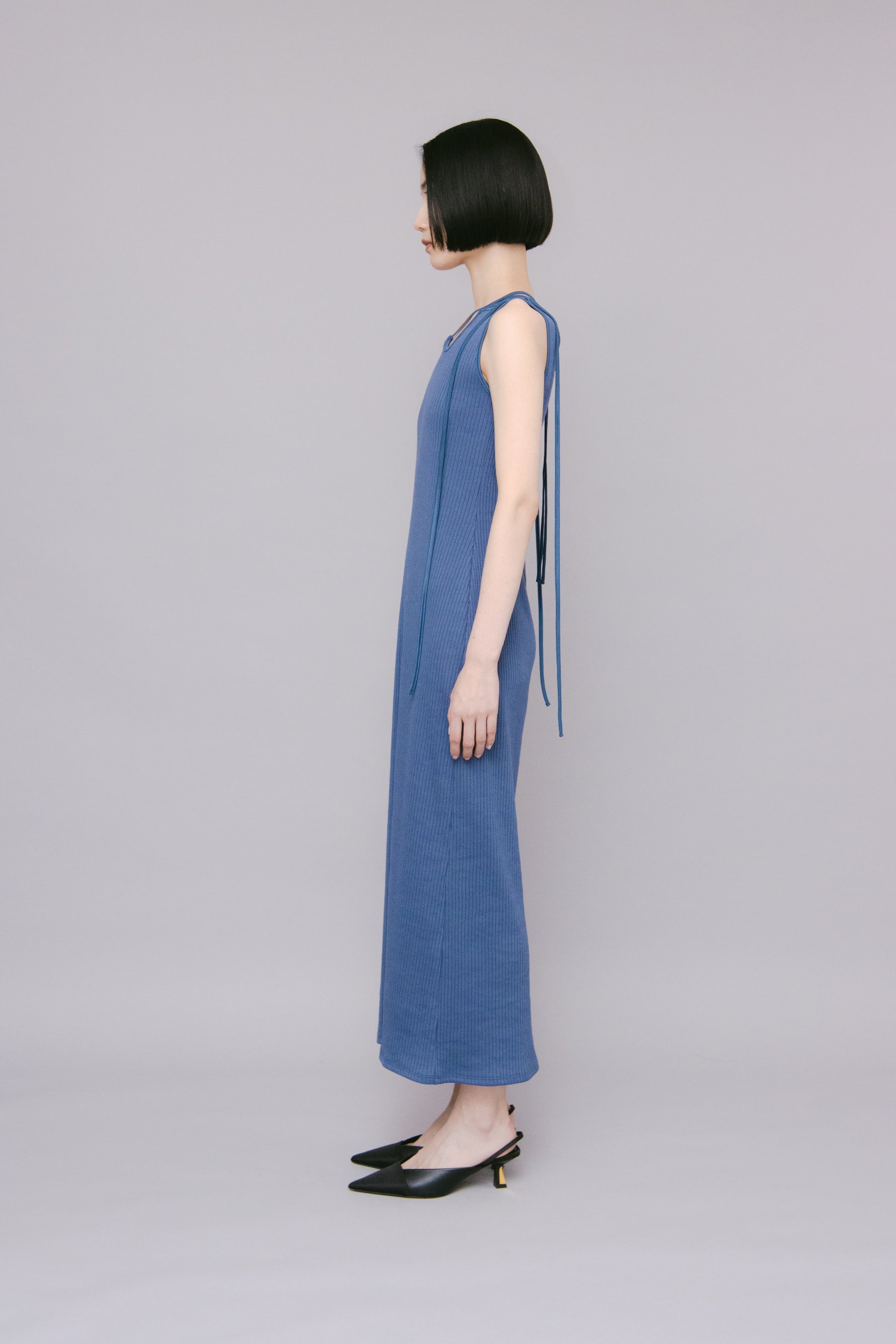 Ivy tank dress (Blue)