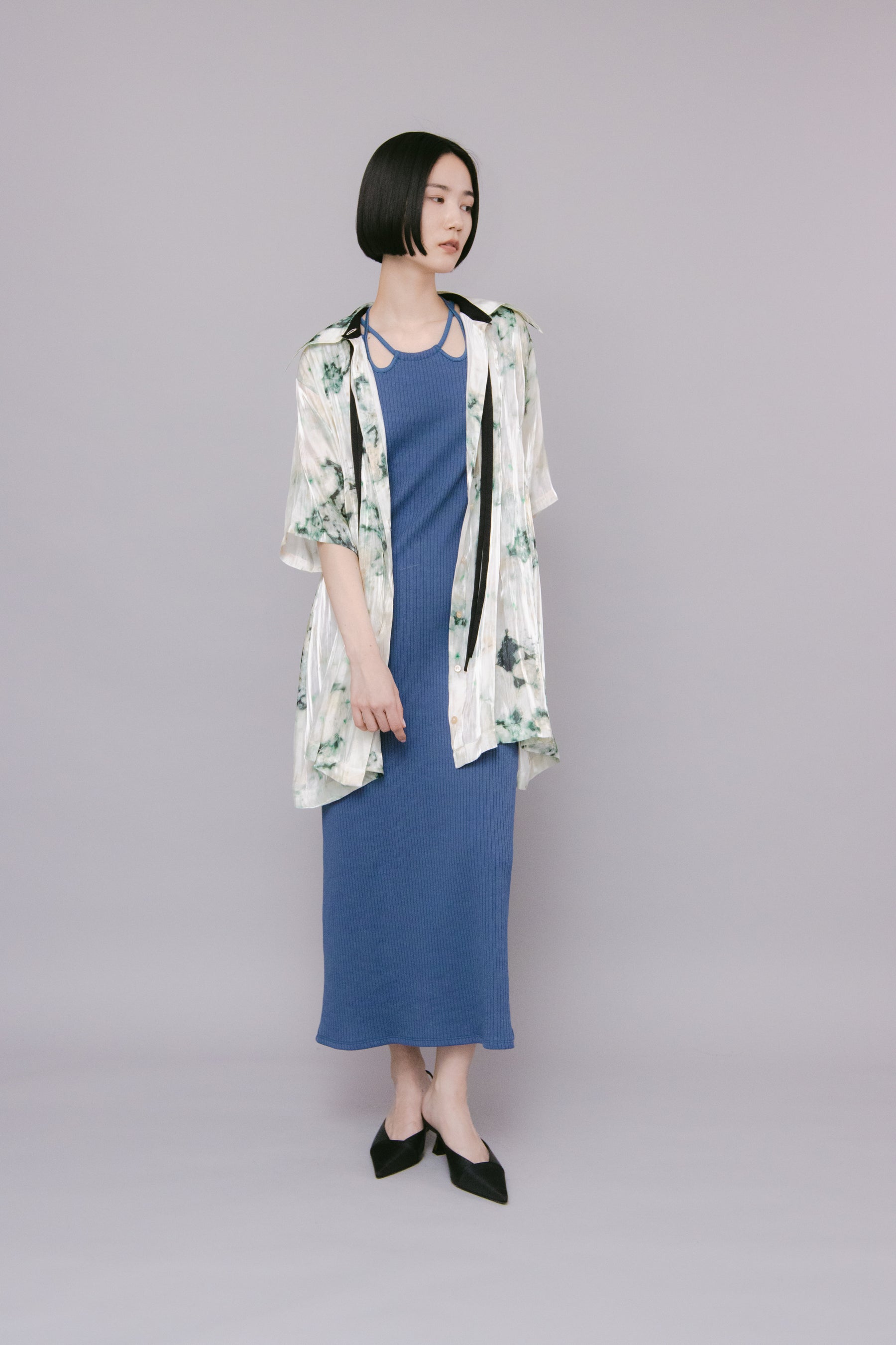 Ivy tank dress (Blue)