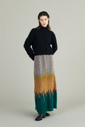 Sway knit sweater (Black)