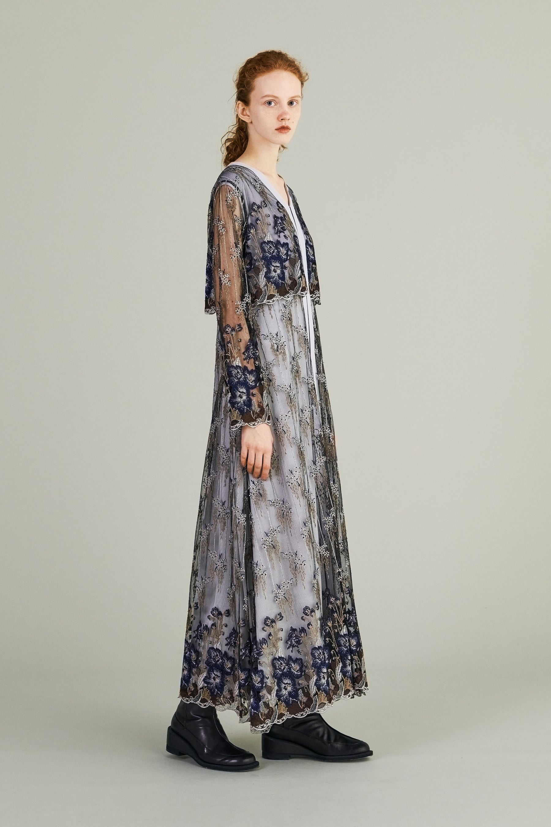 MURRAL Everlasting embroidery lace dress