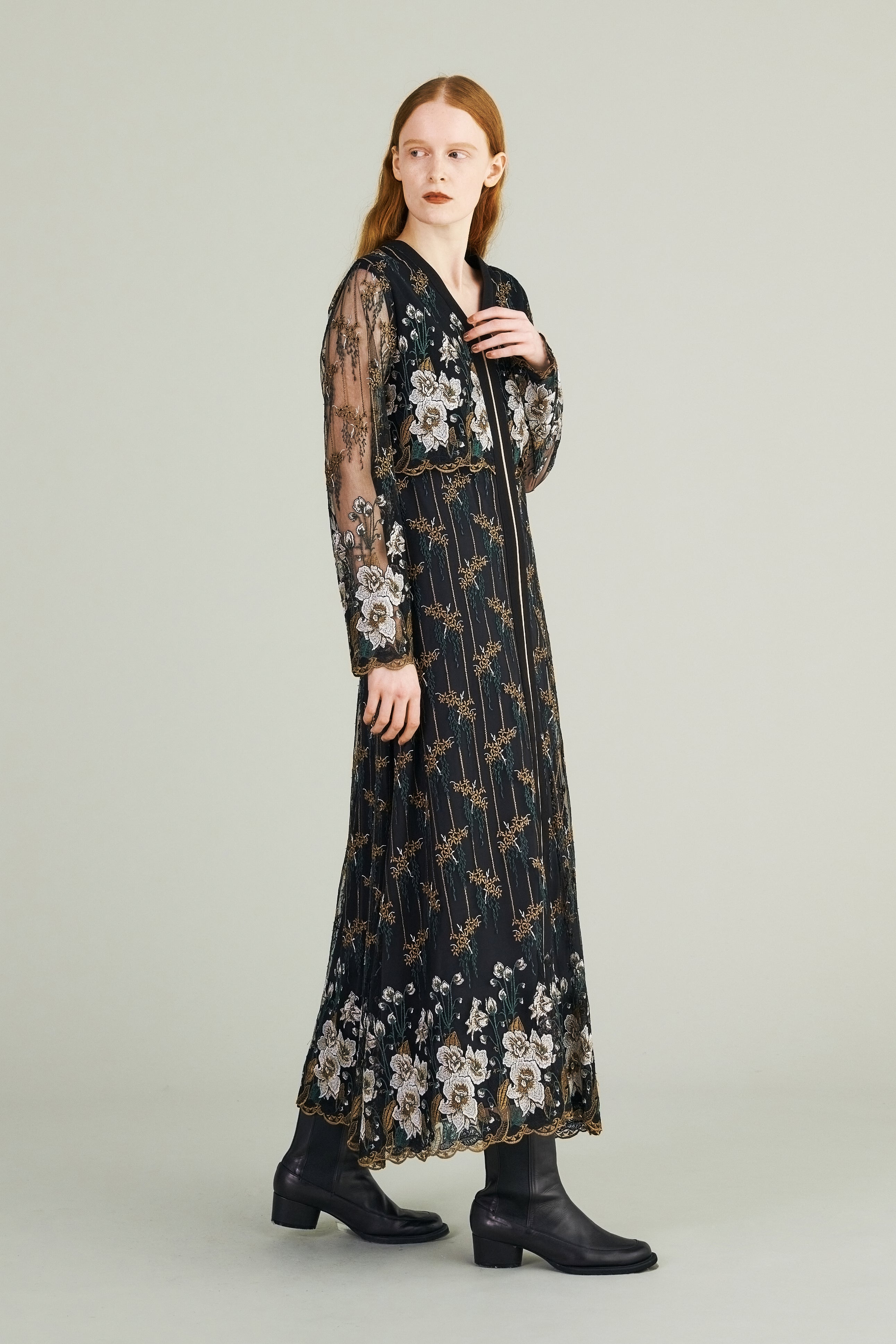 MURRAL Everlasting embroidery lace dress