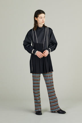 Leaf vein top (Black)