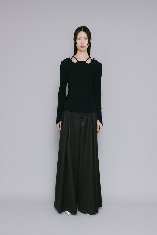 MURRAL Ivy long sleeve top (Navy)