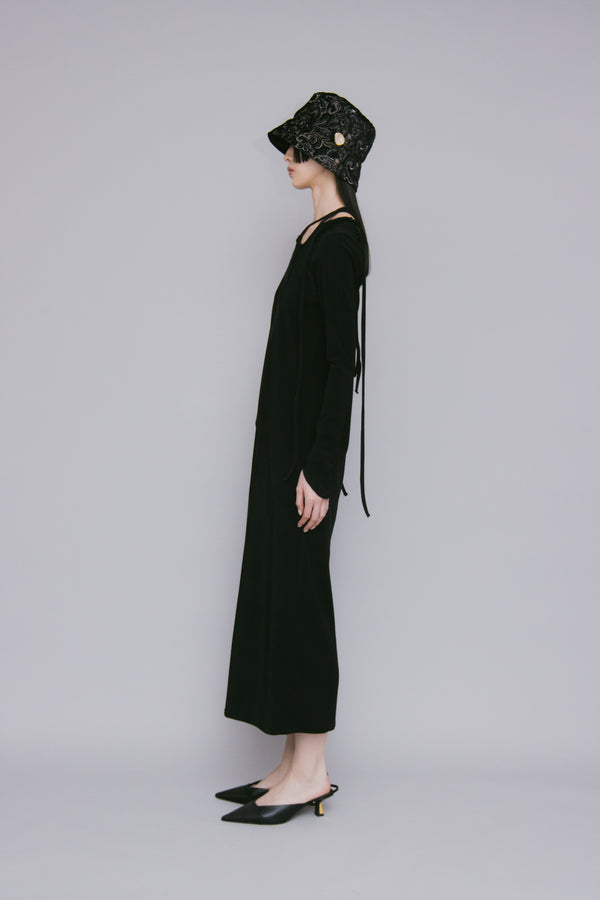 MURRAL Ivy long sleeve dress (Black)