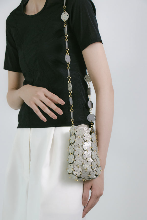 MURRAL Marble bag (White)