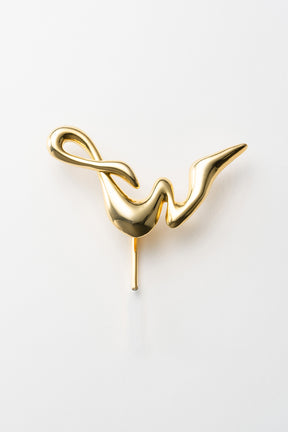 “Ku”rt hair pin (Gold)