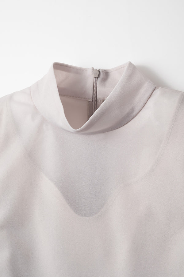 MURRAL Sheer layered top (Ivory)